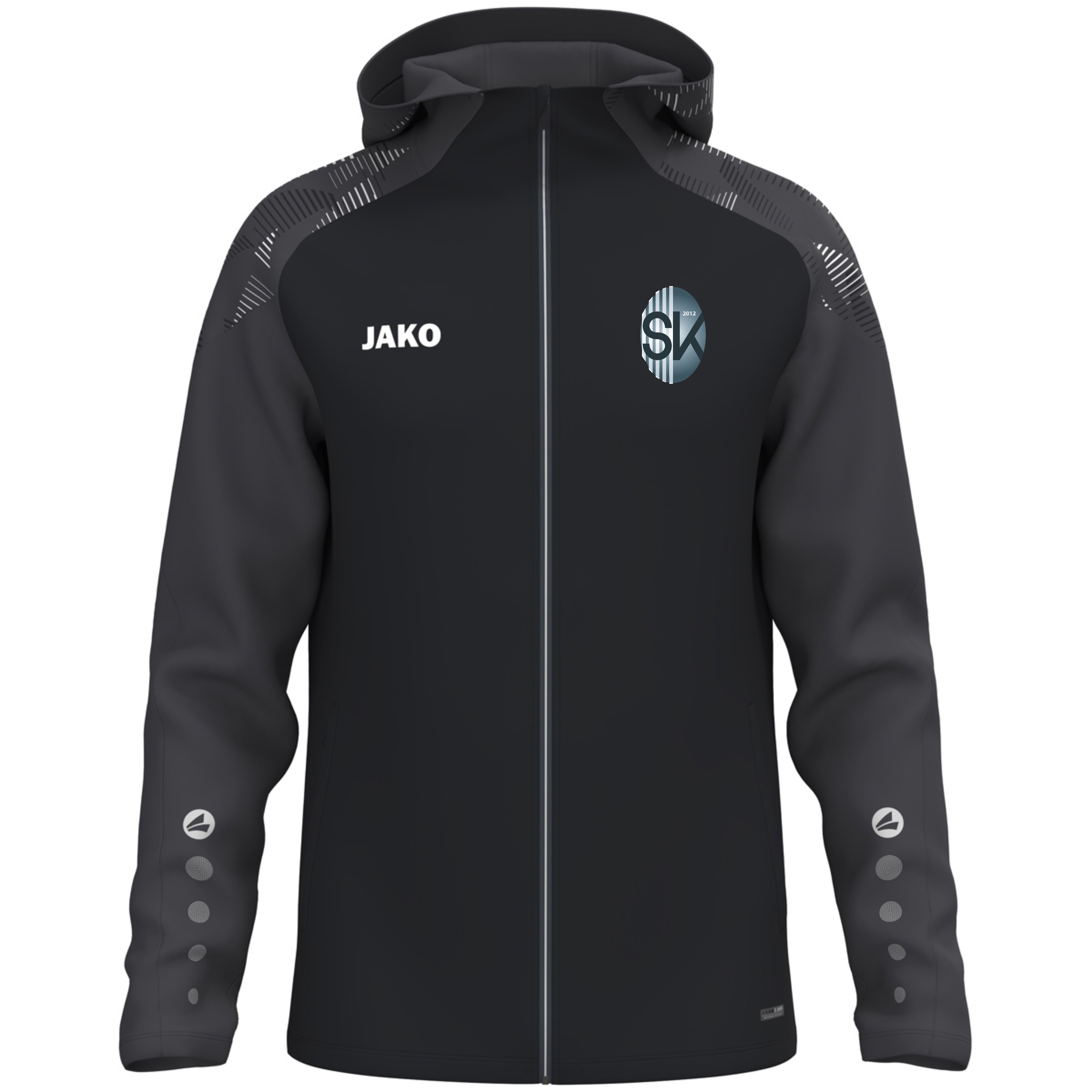 Kapuzenjacke schwarz